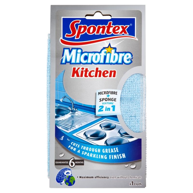 Microfibre Kitchen Cloth Spontex
