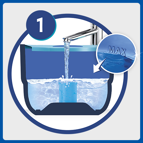 Full Action System Mop and Bucket Instructional Picto 1