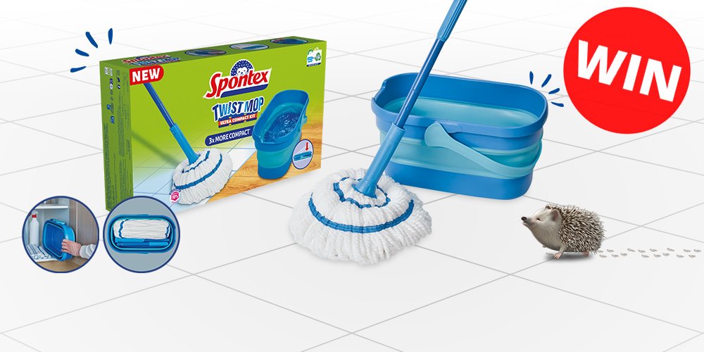 Competition Page Header Image Twist Mop Ultra Compact