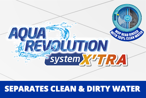 Aqua Revolution Spin Mop and Bucket