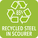 Soap Pads 85pc Recycled Steel