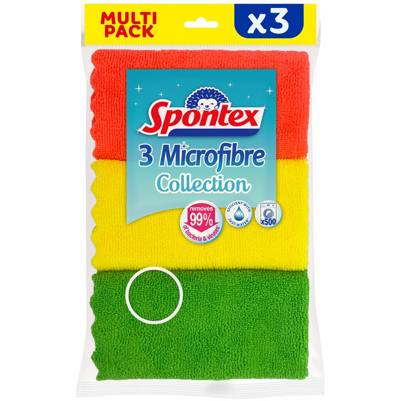 Microfibre Cloths 3 Pack
