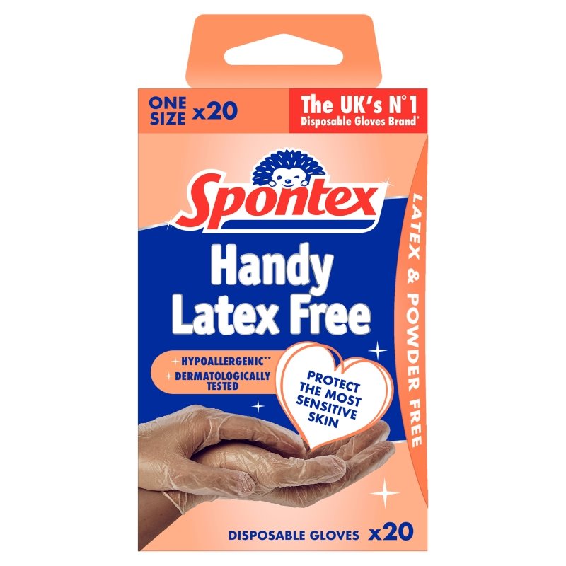 Handy Latex Free Disposable Gloves 20 Pack