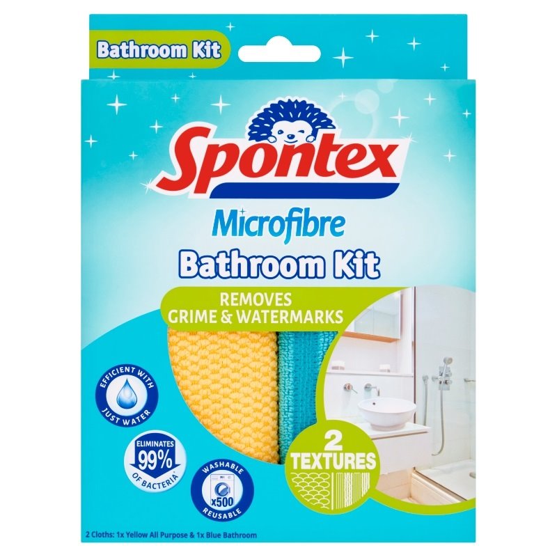 Microfibre Bathroom Kit