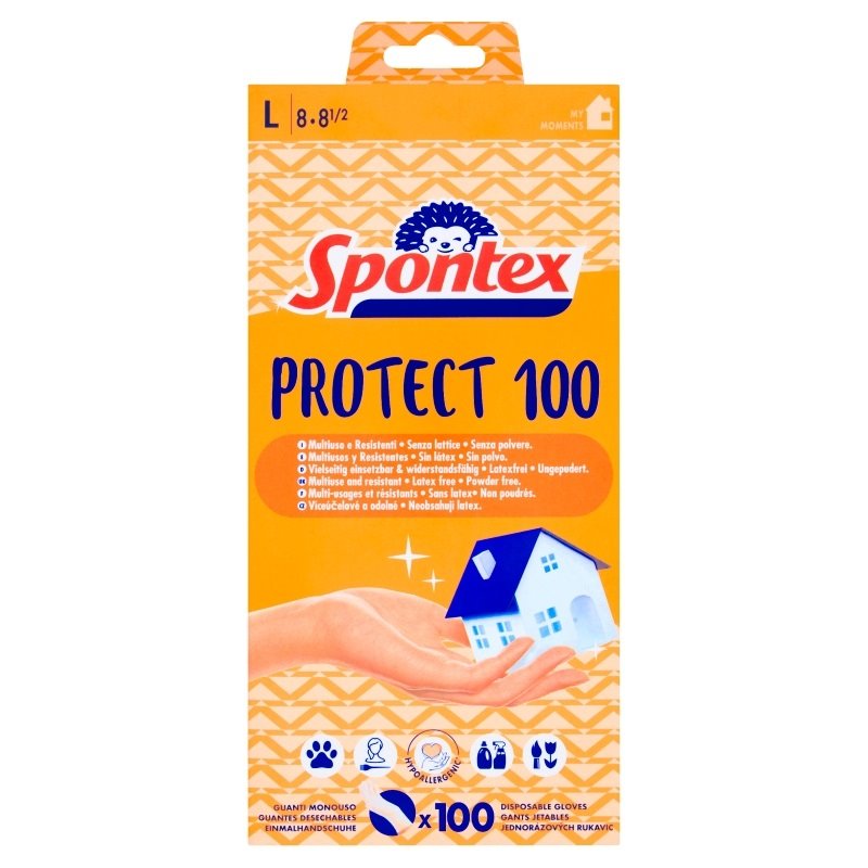 spontex latex free gloves