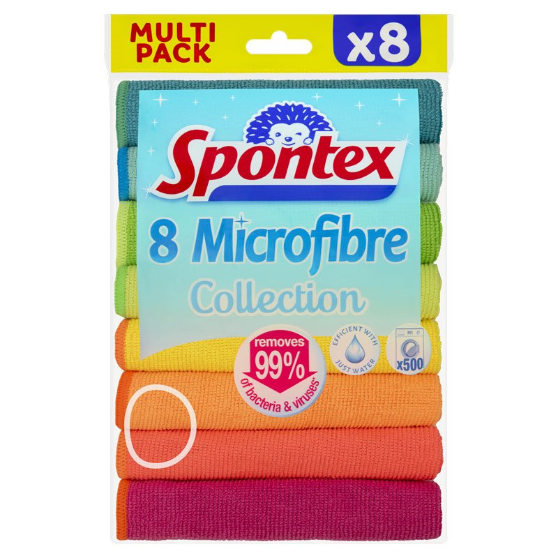 Microfibre Cloths 8 Pack