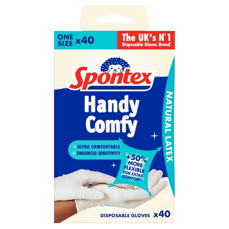 Handy Comfy Disposable Gloves 40 Pack