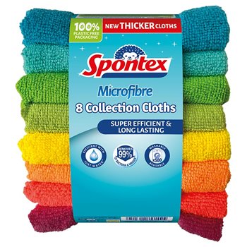 Microfibre Cloths 8 Pack