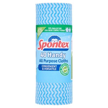 Spontex All Multi Purpose Cleaning Long Lasting Kitchen Cloth Sponge