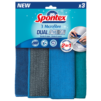Dual Action Microfibre Cloths